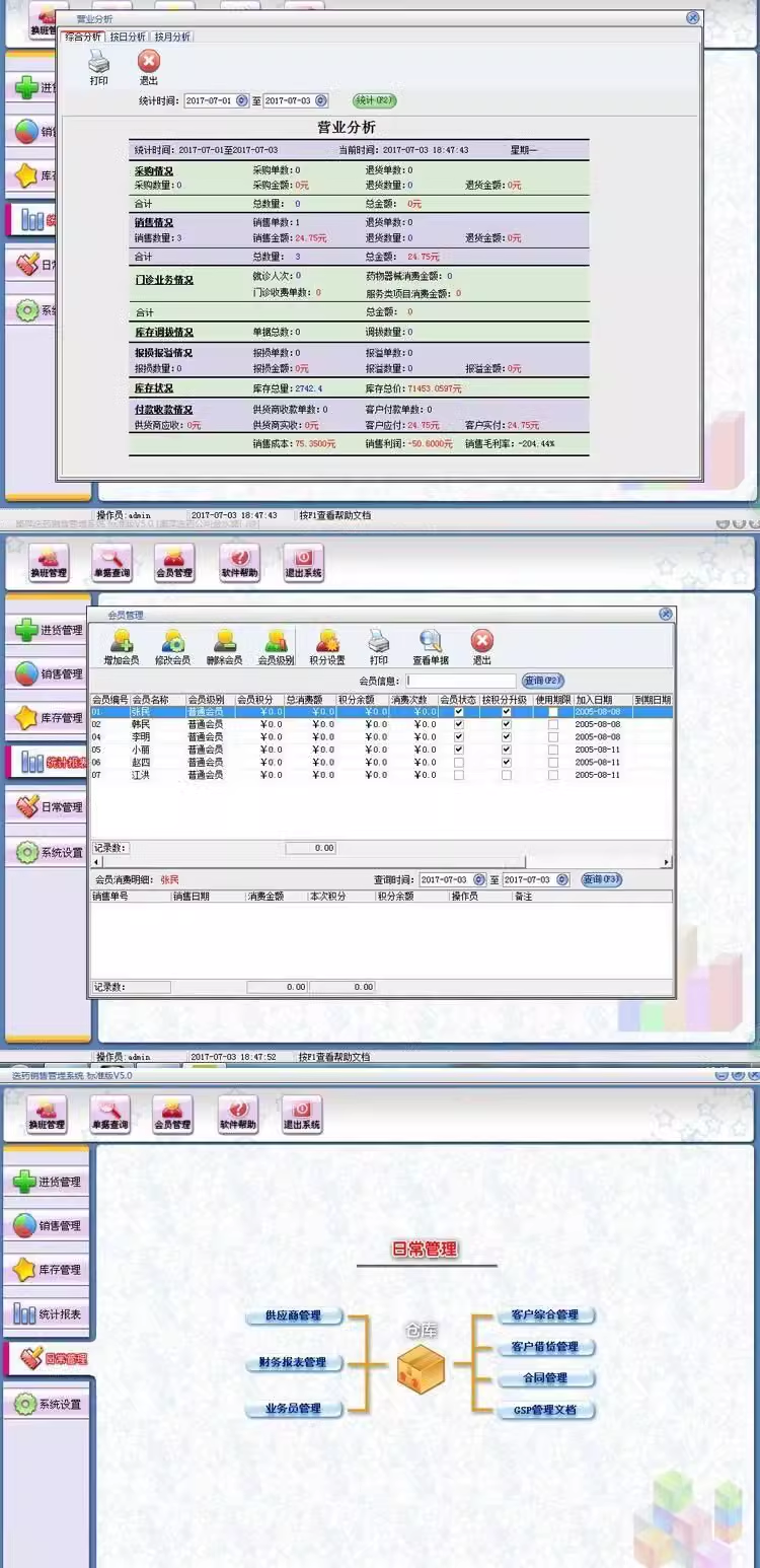 Pharmaceutical Sales Management System POS Cashier GSP Certification Pharmacy/Pharmacy/Drug Inventory Software(图5)